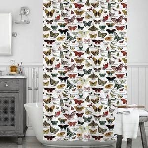 🦋 Rideau de douche papillon / Shower curtain butterfly Linen Chest